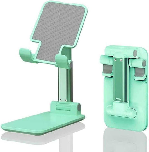 Smart Foldable Mobile Stand - Adjustable Desktop Holder for iPhone & Android